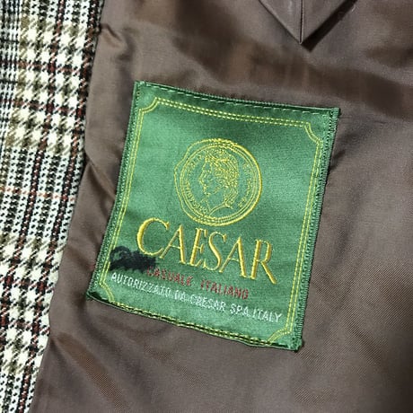 【USED】VINTAGE CLASSIC CHECK TAILORED JACKET