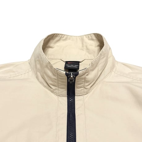 【USED】90's-00's NIKE Double Zip Minimal Utility Jacket Light Beige
