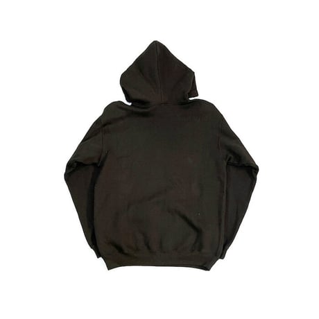 【USED】00'S VANS LOGO HOODIE BLACK
