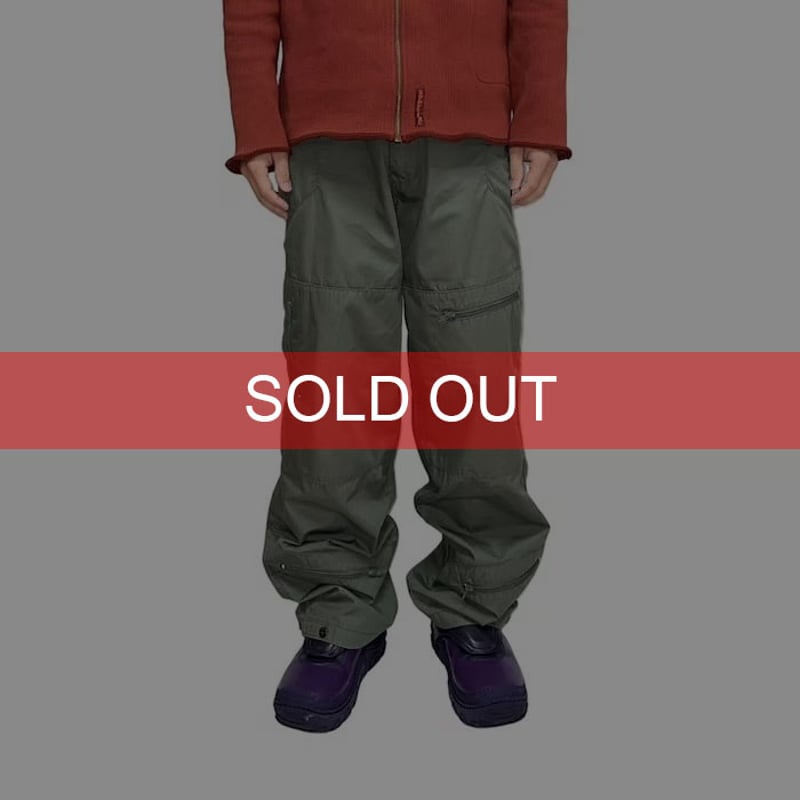 USED】90's-00's STUSSY 8 ZIP-POCKET FLIGHT PANT USED】90's-00's STUSSY 8 ZIP-POCKET FLIGHT PANT