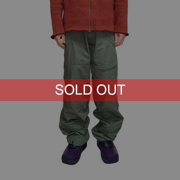 USED】90's-00's STUSSY 8 ZIP-POCKET FLIGHT PANT USED】90's-00's STUSSY 8 ZIP-POCKET FLIGHT PANT