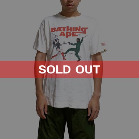 【USED】90'S A BATHING APE T-SHIRT