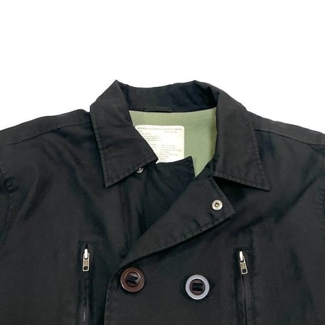 【USED】00'S STUSSY MILITARY DOUBLE JACKET