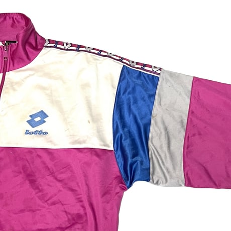 【USED】90's lotto TRACK JACKET PINK