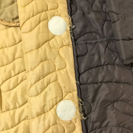 【USED】90'S W&LT OVER SIZED QUILTING COAT