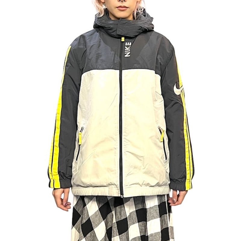 USED】00's NIKE REVERSIBLE PUFFER JACKET | KONBINI