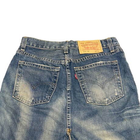 【USED】00's EURO Levi's CENTER SLIT DENIM SKIRT