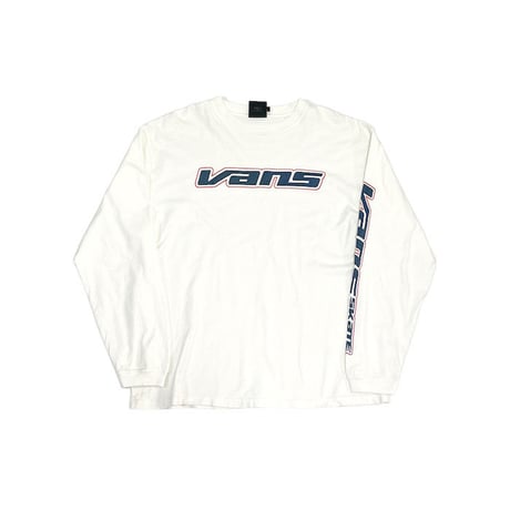 【USED】00'S VANS SKATE ROOTS L/S T-SHIRT