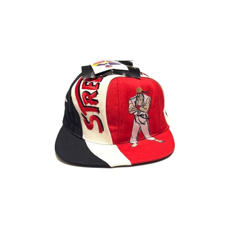 【DEAD STOCK】1996 VEGA × Street Fighter II “Ryu”① Snapback Cap Made for Italy