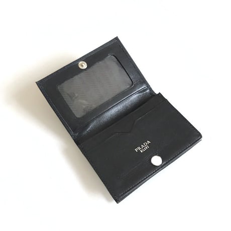 【USED】PRADA NYLON LONG WALLET & CARD CASE