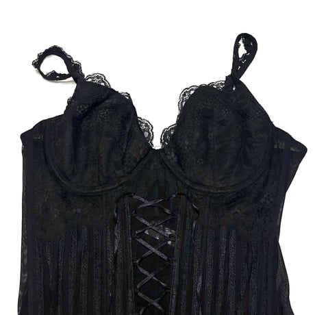【USED】90's-00's Roselle CORSET BUSTIER