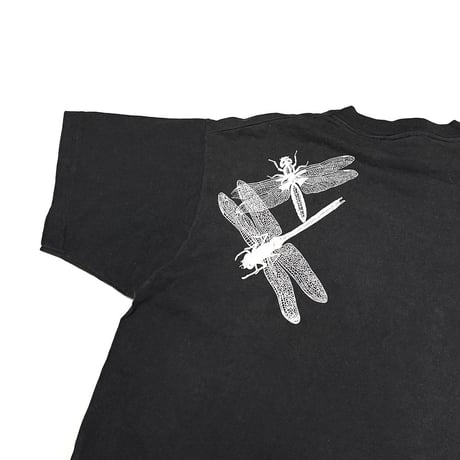 【USED】80's GEAR Multilayer Print Insect T-shirt