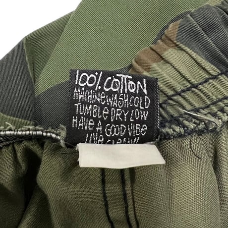 【USED】90'S BOOTLEG STUSSY CAMO SHORTS