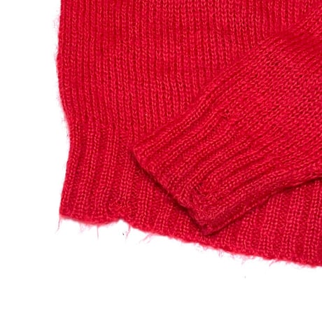 【USED】90's OLD GAP MOHAIR CARDIGAN RED