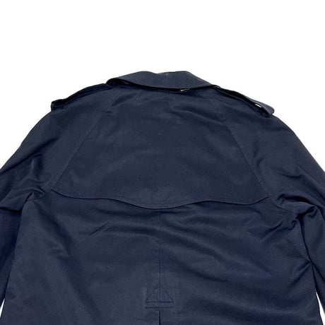 【USED】80'S-90'S BURBERRYS TRENCH COAT NAVY MADE IN ENGLAND