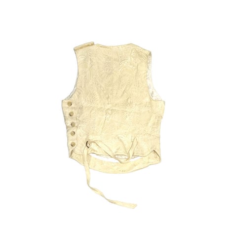 【USED】00'S ANN DEMEULEMEESTER JACQUARD VEST