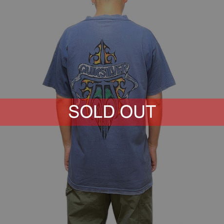 【USED】90'S OLD QUIKSILVER T-SHIRT