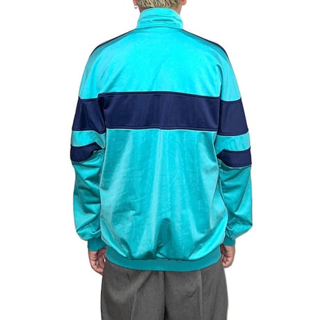 【USED】80'S adidas EMERALD GREEN TRACK JACKET