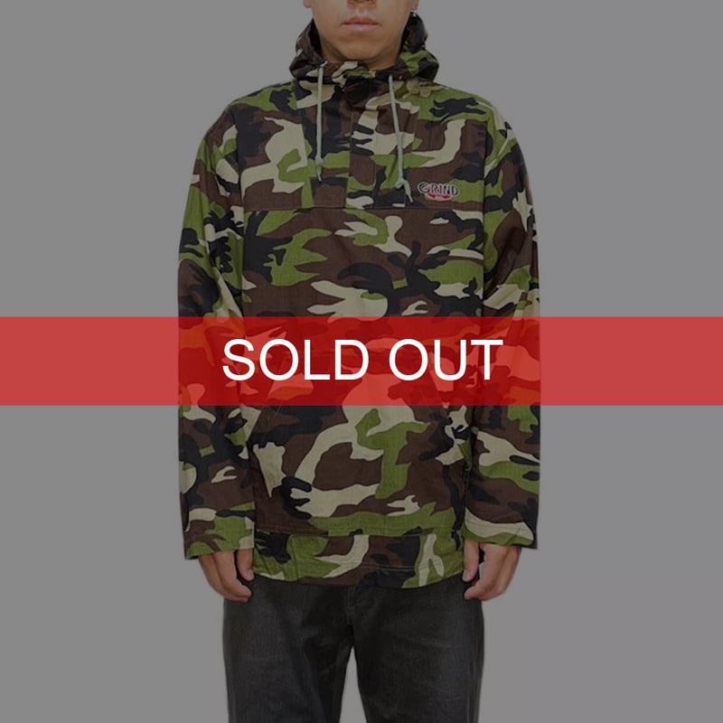 USED】90'S GRIND INC CAMO PARKA | KONBINI