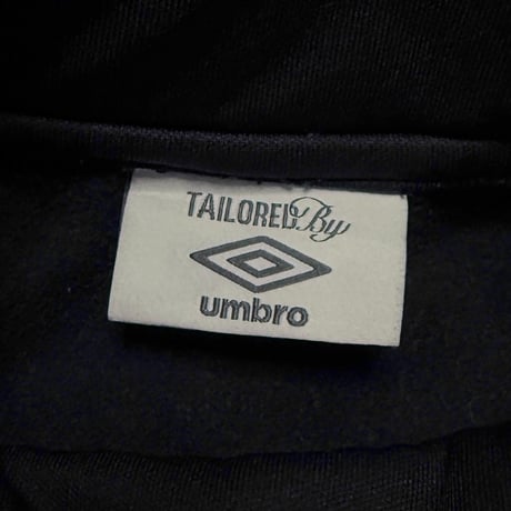 【USED】00's UMBRO × A.S. CHOUZY ONZAIN DIAGONAL HALF ZIP TOP