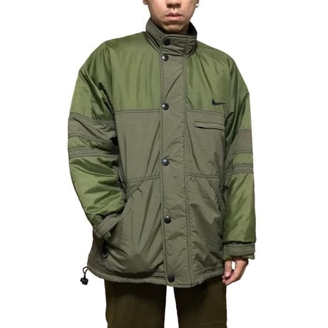 【USED】90'S NIKE BOMBER BLOUSON KHAKI