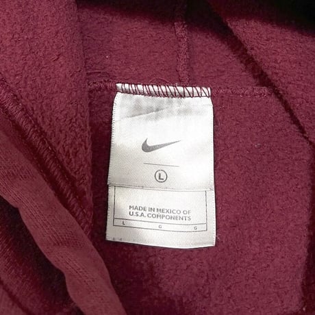 【USED】00'S NIKE CENTER SWOOSH LOGO HOODIE