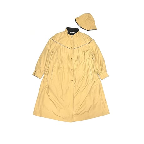 【USED】60'S-70'S ICI by Bonders COLLAR LESS COAT