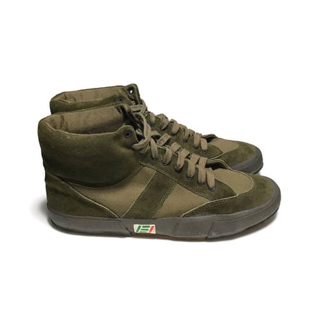 【USED】80'S-90'S ITALIAN ARMY TRAINING SHOES MADE BY MACCHERONIAN