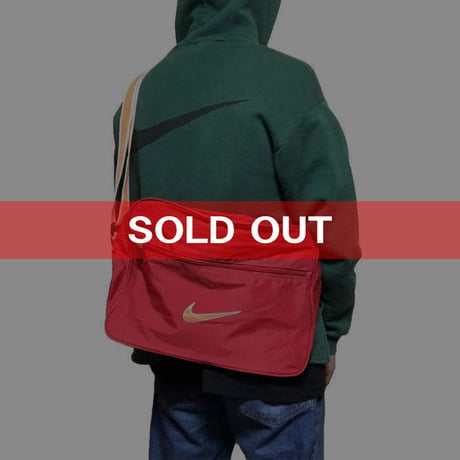 【USED】90'S-00'S NIKE SWOOSH LOGO SHOULDER BAG
