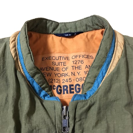 【USED】80'S MCGREGOR BOMBER BLOUSON
