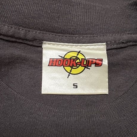 【USED】90'S HOOK-UPS T-SHIRT