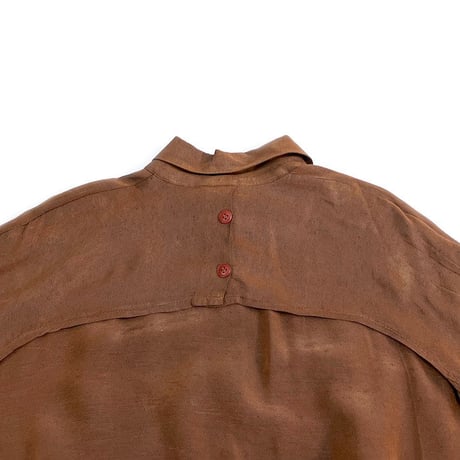 【USED】80'S-90'S ARC EN CIEL DEFORMATION BLOUSE MADE IN FRANCE