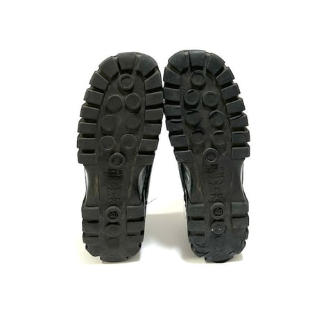 【USED】90'S EURO MINOR LABEL PLATFORM LEATHER LOAFERS