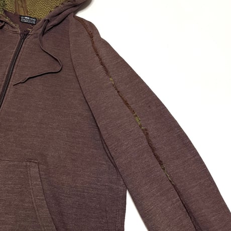 【USED】90's FINAL HOME DOUBLE ZIP HOODIE with SCHMUG