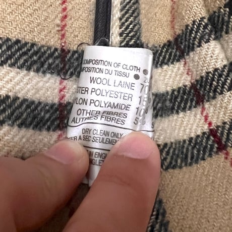 【USED】90'S BURBERRYS DUFFLE COAT MADE IN ENGLAND