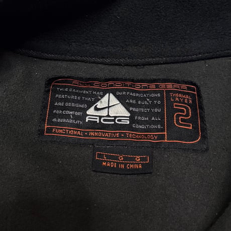 【USED】90's NIKE ACG THERMAL LAYER2 FLEECE VEST
