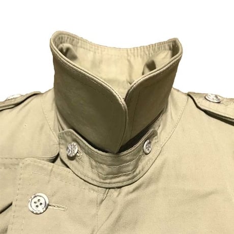 【USED】80'S OLD TRENCH COAT MADE IN POLAND