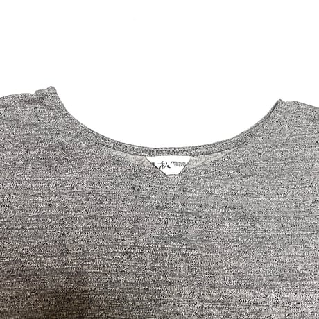 【USED】80's 秋 SWEAT PEPLUM TUNIC