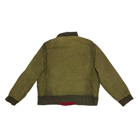 【USED】90's Polo by Ralph Lauren Waxed Cotton Bomber Jacket