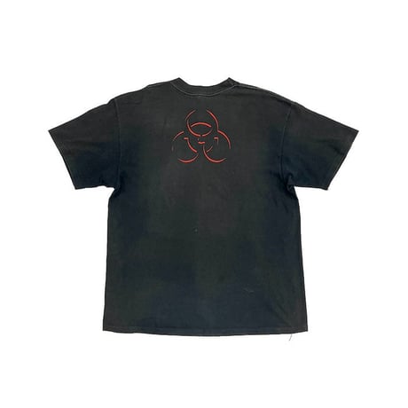【USED】90'S HAZ-MAT BIOHAZARD T-SHIRT