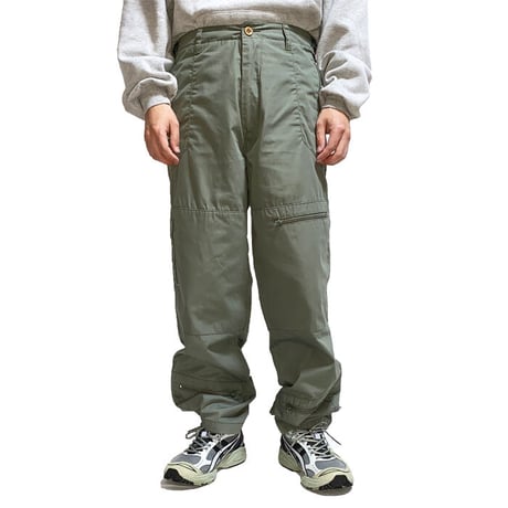【USED】00'S STUSSY FLIGHT PANTS KHAKI