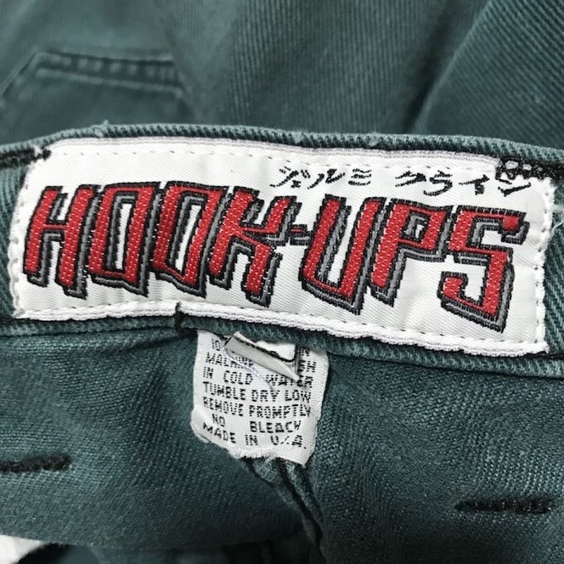 USED】90'S HOOK-UPS OTAKU DENIM JEANS | KONBINI USED】90'S HOOK-UPS OTAKU DENIM JEANS | KONBINI