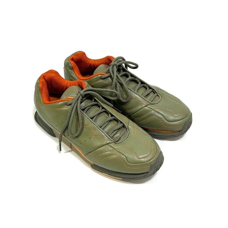 【USED】00'S ADIDAS SNEAKERS KHAKI/ORANGE