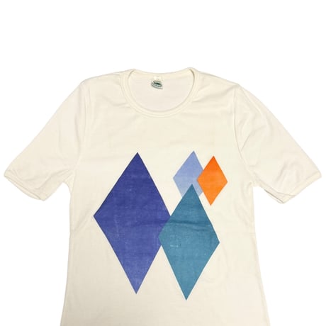 【USED】70's Danish Geometric Graphic T-shirt