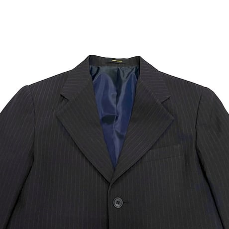 【USED】00's VAN HEUSEN PINSTRIPE TAILORED JACKET
