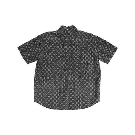 【USED】90’S STUSSY MONOGRAM S/S B.D SHIRT