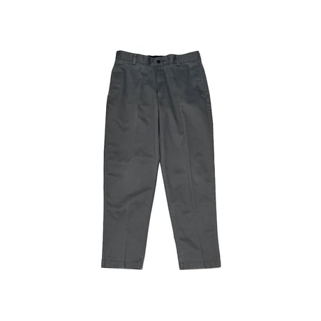 【USED】00's L.L.Bean COTTON CHINO PANTS GRAY