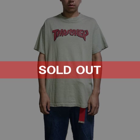 【USED】90'S  THRASHER OLD LOGO T-SHIRT
