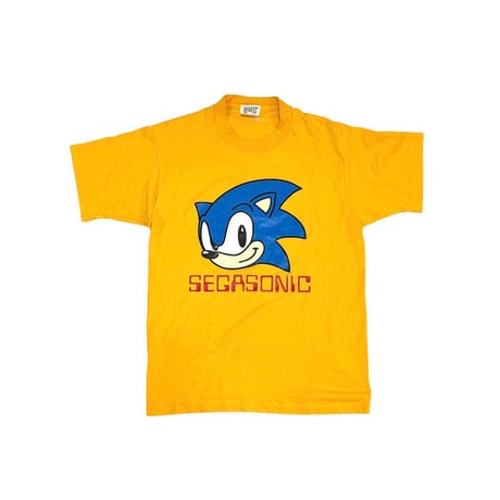 【USED】90'S COSPA SEGA SONIC T-SHIRT