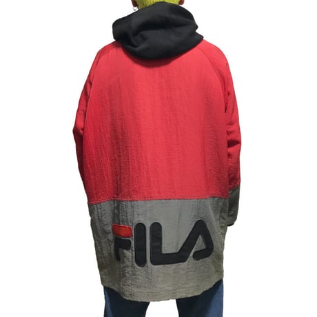 【USED】90'S FILA NYLON COVERALL
